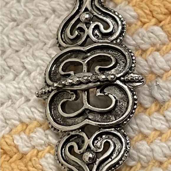 Vintage Hollycraft Extremely Rare Find, Silvertone Adjustable Chain Link Belt - Picture 2 of 15